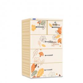 Tủ nhựa Mina 4 tầng Kem